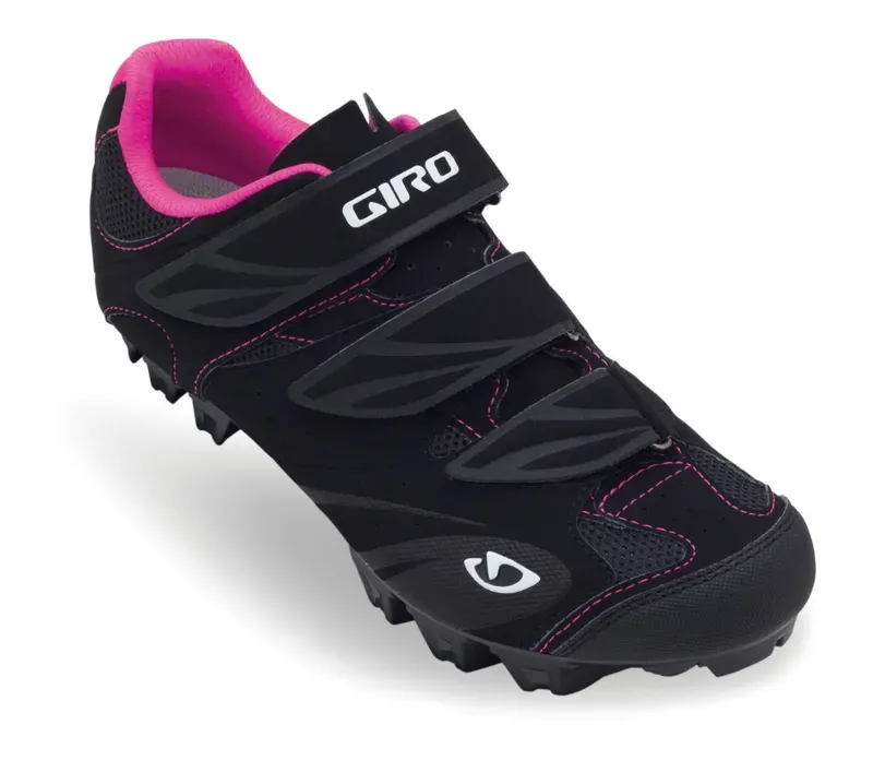 Giro Riela Womens Mountain Cycling Shoes in Black
