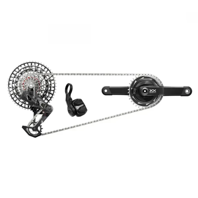 SRAM XX SL T-Type Eagle AXS 170mm Power Meter Groupset in Black