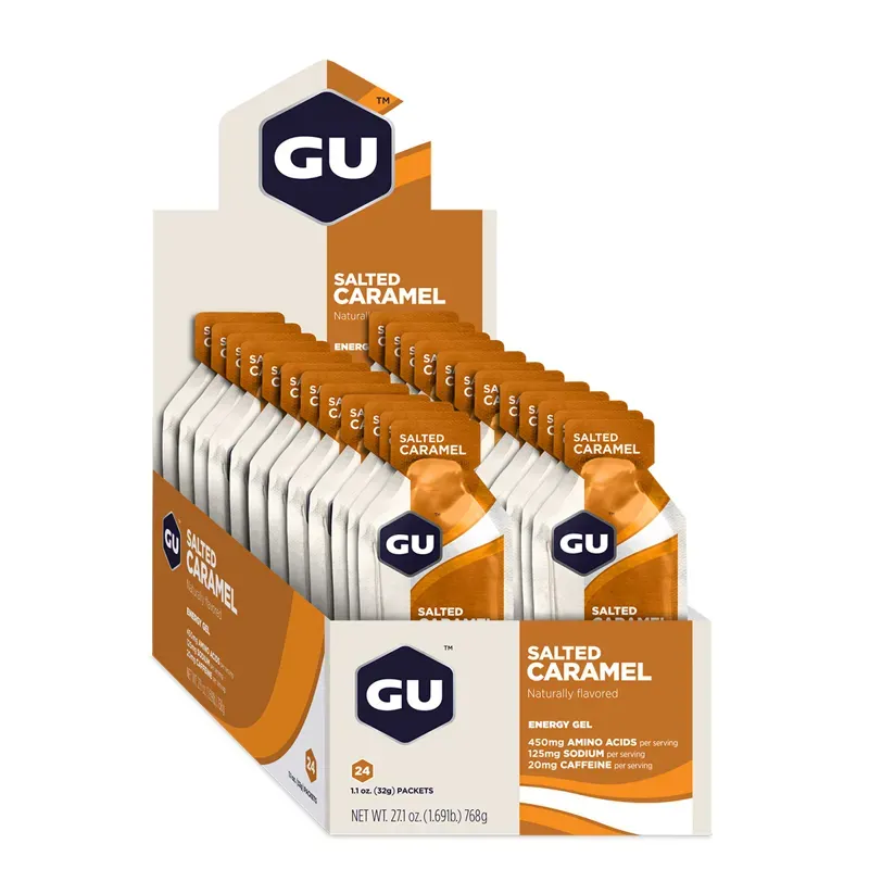 Gu Energy Gel 24-pack - Salted Caramel