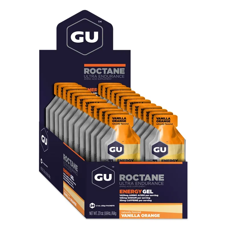 Gu Roctane Energy Gel 24-pack - Vanilla Orange