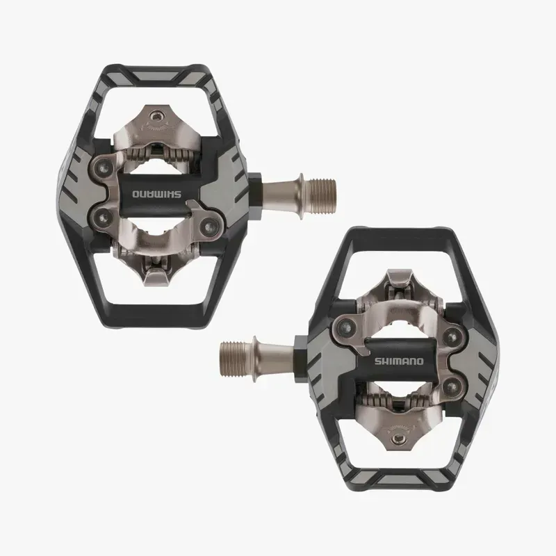 Shimano PD-M8120 DEORE XT Enduro SPD Pedals in Black/Silver-1