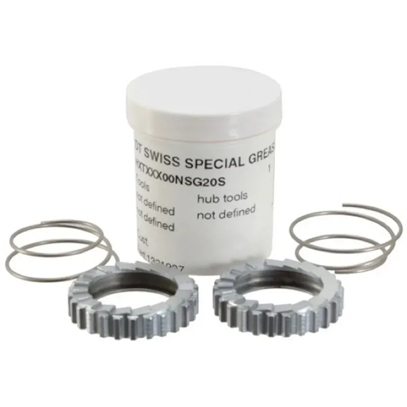 DT Swiss Star Ratchet Hub 24t Hybrid Service/Upgrade Kit in Silver