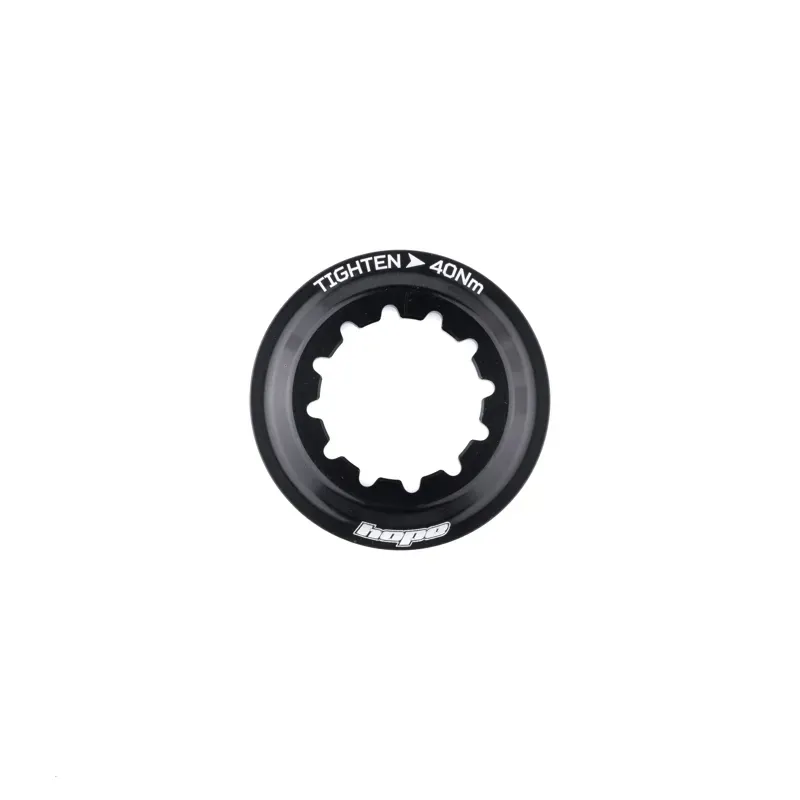 Hope Center Lock Lockring in Black