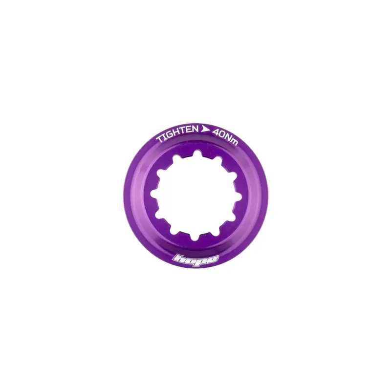 Hope Center Lock Lockring in Purple