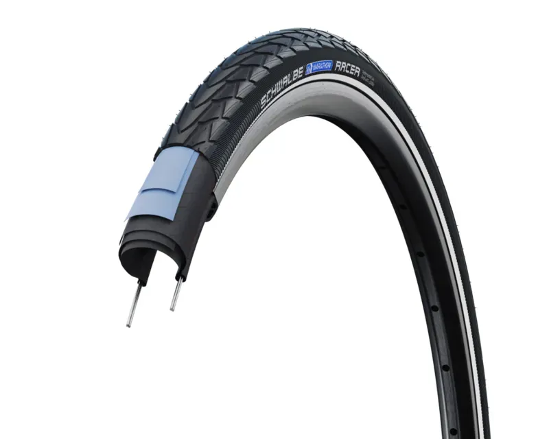 TIRE SWB MARATHON RACER PERF LITE R-GUARD BK/BSK/REF SP-GRIP E25 WIRE 18x1.5