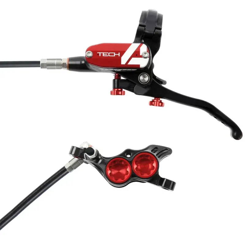 Hope Tech 4 E4 74mm Rear Disk Brake in Red