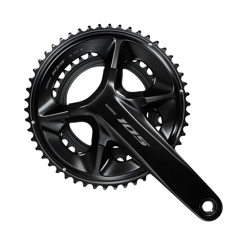Shimano FC-R7100 105 2x12s Crankset in Black