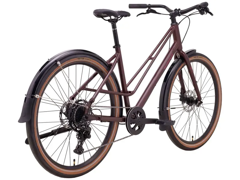 Kona Coco Urban Step-Through Bike in King Crimson-2