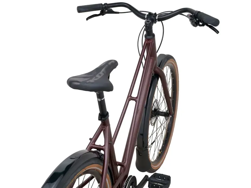 Kona Coco Urban Step-Through Bike in King Crimson-3