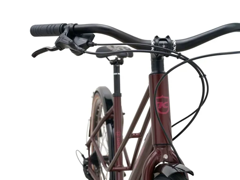 Kona Coco Urban Step-Through Bike in King Crimson-4