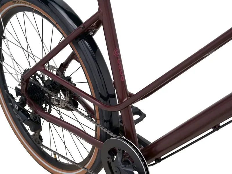 Kona Coco Urban Step-Through Bike in King Crimson-5