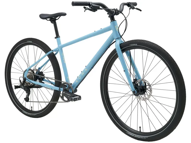 Kona Dew Urban Commuter Bike in Gloss Niagra-1