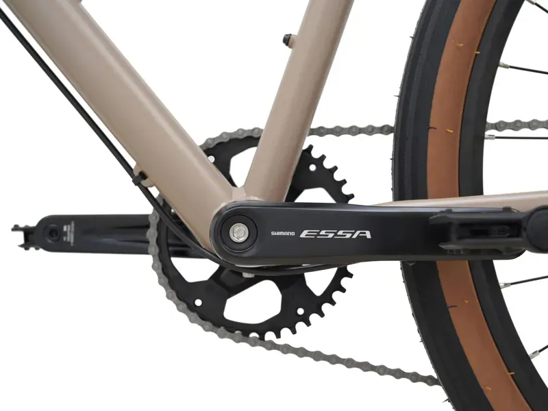 Kona Dew Urban Hybrid Bike in Satin Toffee w/Gloss Leather D-5