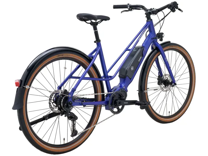 Kona Ecoco Electric Commuter Bike in Lazuli Blue-2