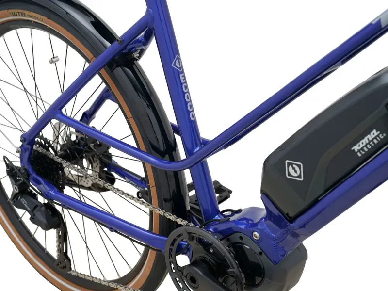 Kona Ecoco Electric Commuter Bike in Lazuli Blue-5