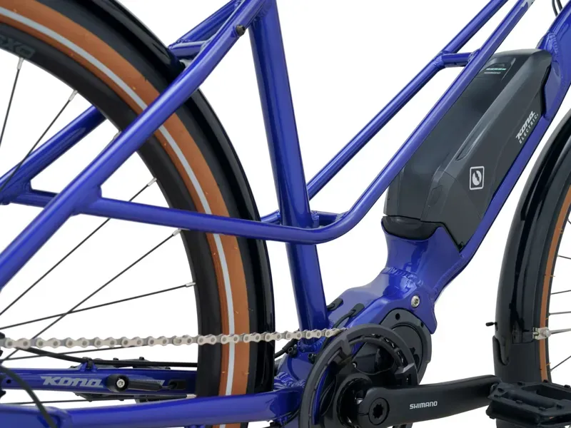 Kona Ecoco Electric Commuter Bike in Lazuli Blue-6