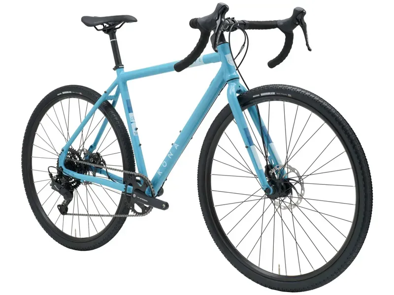 Kona Rove AL Gravel Bike in Gloss Blue Smoke-1
