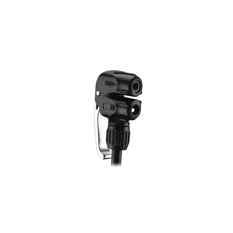 Lezyne Macro HV Floor Drive DV Pump In Flat Black-1