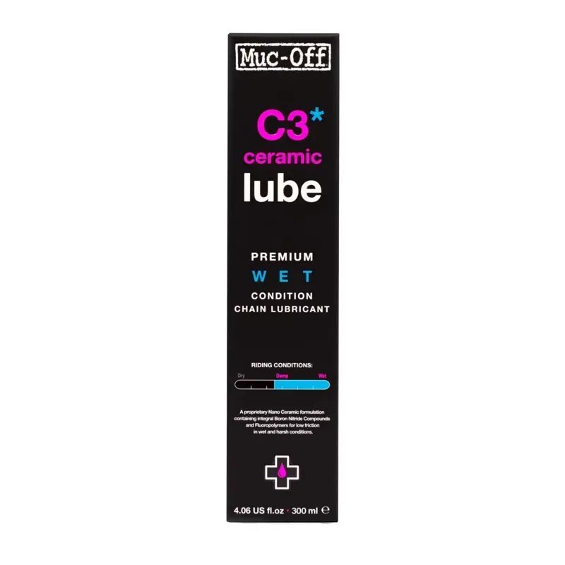 Muc-Off C-3 300ml Wet Ceramic Lube in Black
