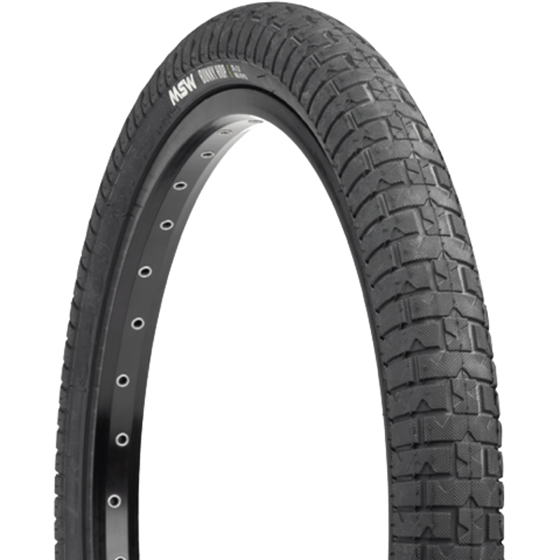 MSW Bunny Hop 20 x 2.0 Folding Wire Bead 33tpi Tire in Black