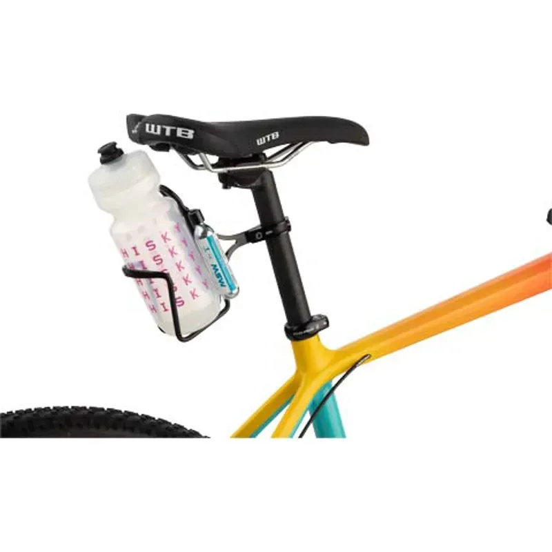 MSW Seltzer CO2 and Bottle Cage Holder w/27.2mm Clamp in Black-2