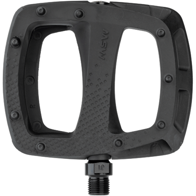 MSW Thump Platform Composite Pedals in Black-1