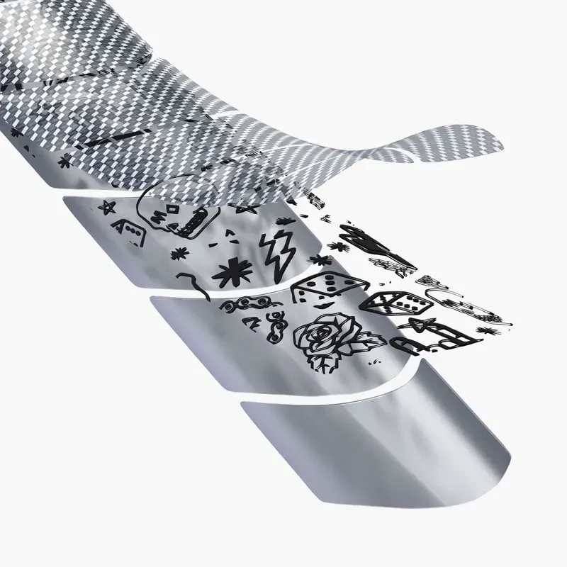 Muc-Off Chainstay/Seatstay Protection Kit 20-Piece Kit in Punk-1