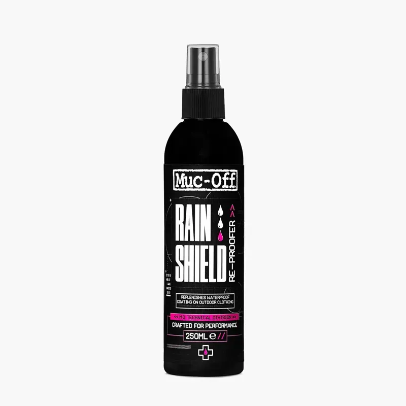 Muc-Off Rain Shield 250ml Re-Proofer in Black