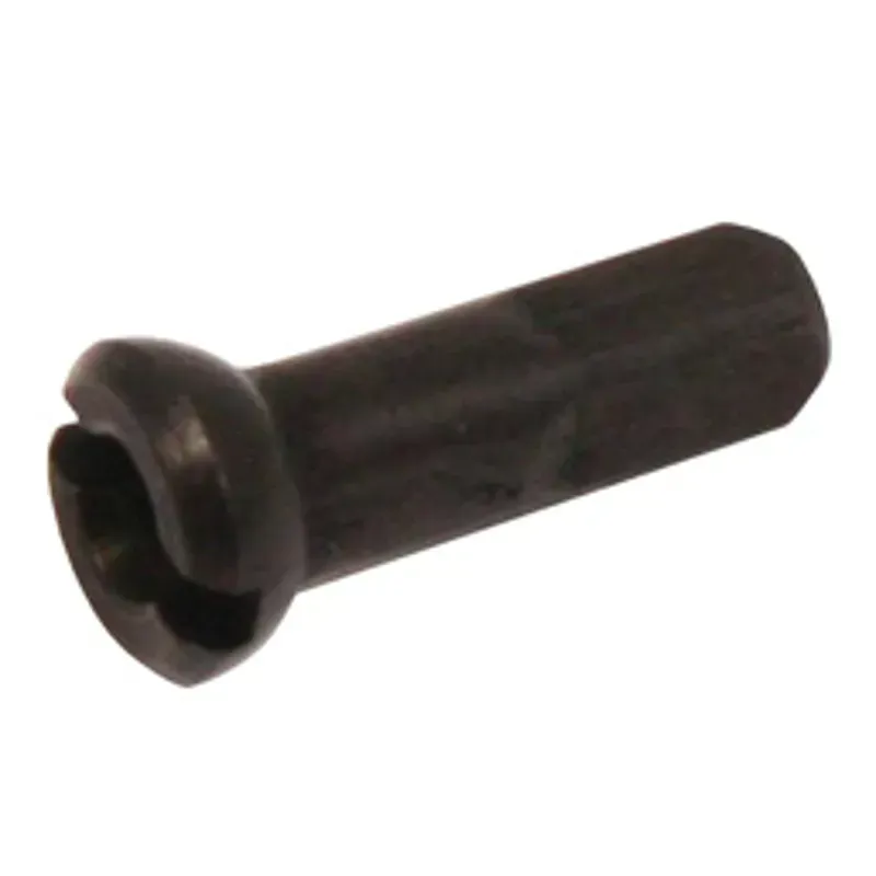 Sapim Alloy Polyax 14g/14mm Nipples in Black