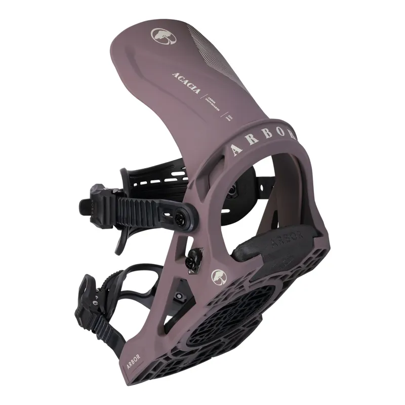 Arbor AR: ACACIA S/M LAVENDER SNOWBOARD BINDING-1