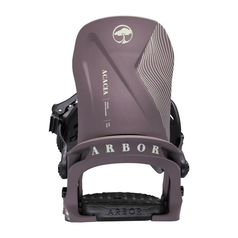 Arbor AR: ACACIA S/M LAVENDER SNOWBOARD BINDING-3