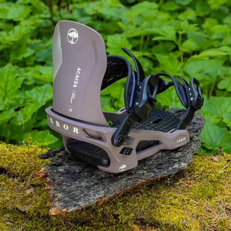 Arbor AR: ACACIA S/M LAVENDER SNOWBOARD BINDING-5