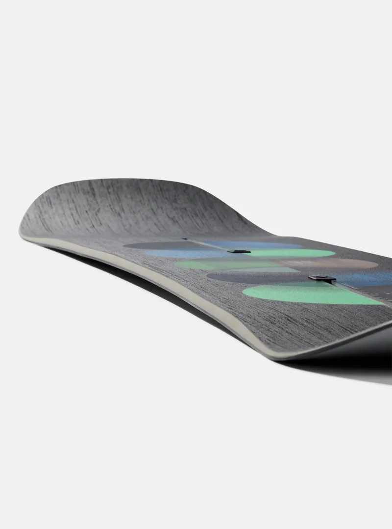 Burton Custom Camber Mens Snowboard in White/Black-3