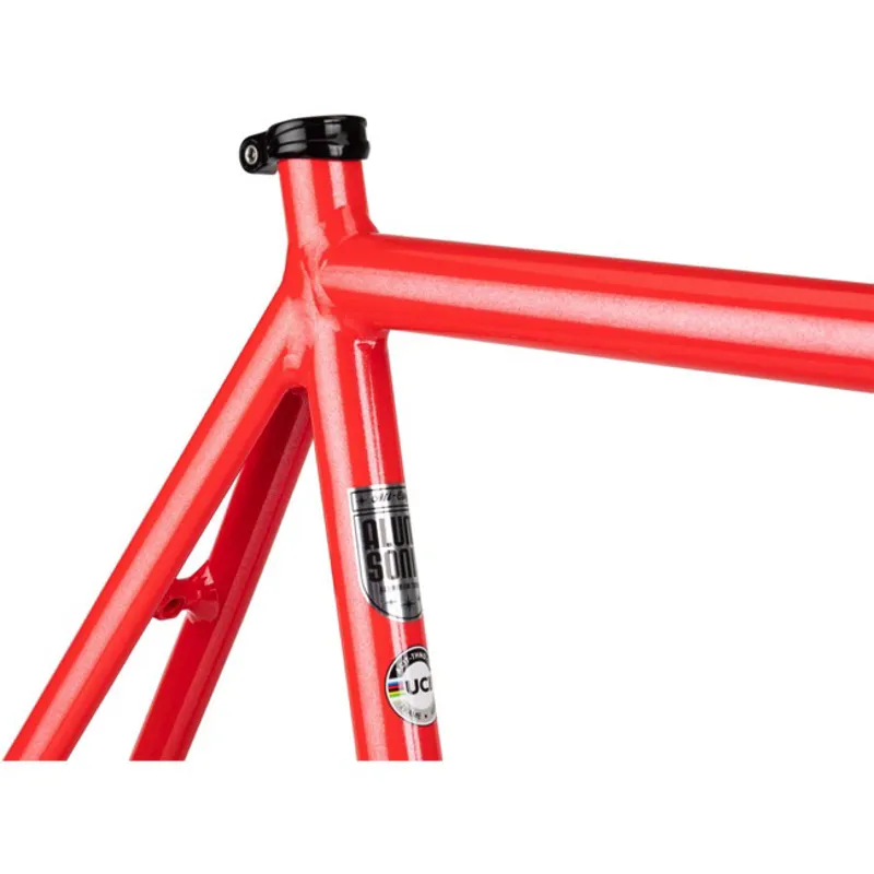  2023 All-City Thunderdome Frameset - 700c Aluminum 55cm in Hot Pink-3