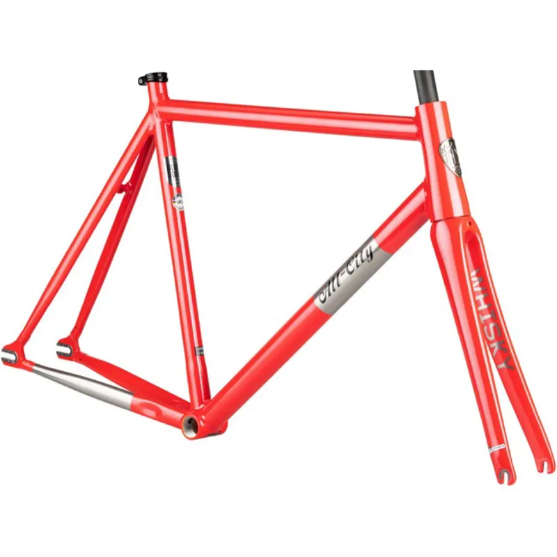  2023 All-City Thunderdome Frameset - 700c Aluminum 55cm in Hot Pink