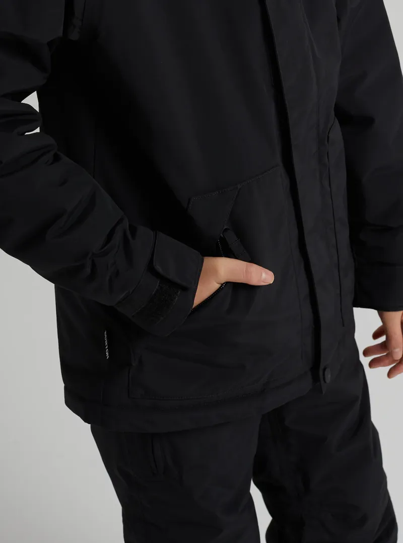 Boys' Dugout Jacket in True Black-3