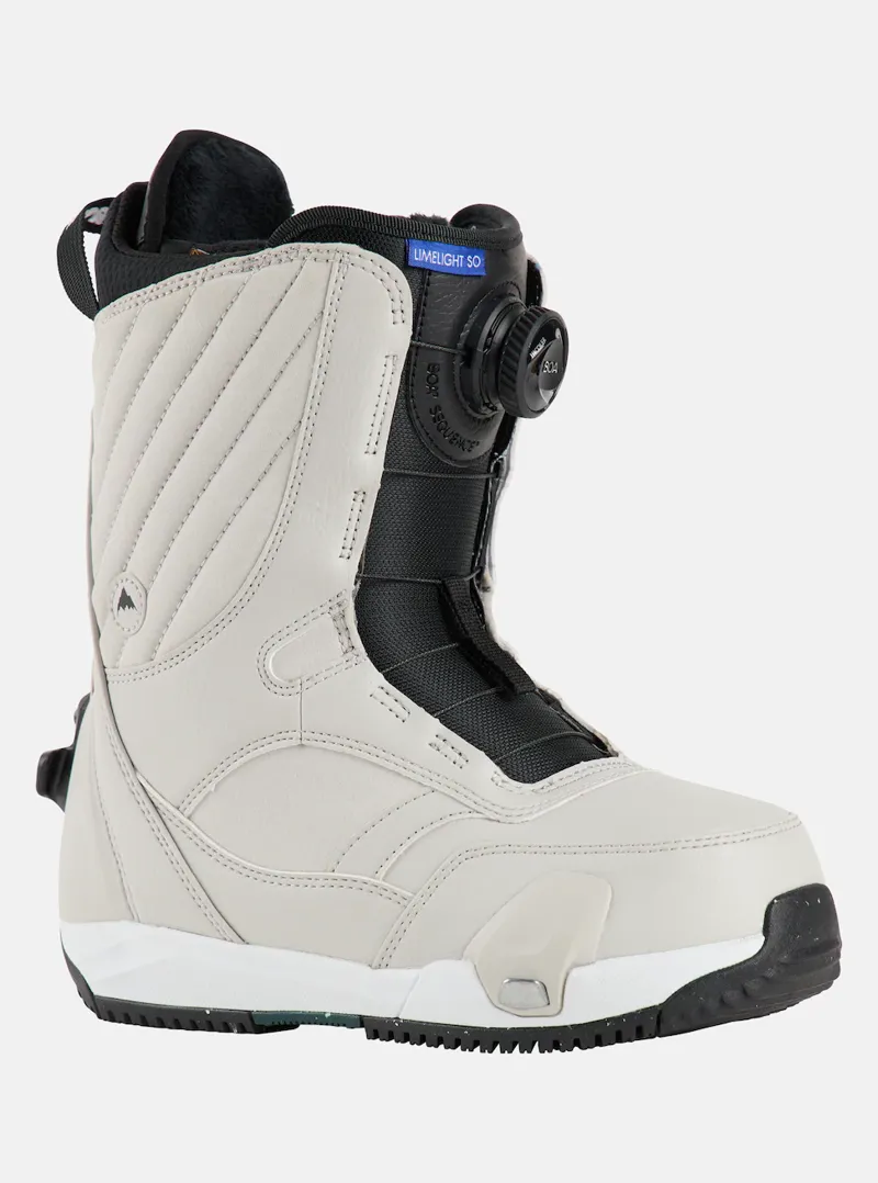 Burton Women's Limelight Step On Snowboard Boots in White