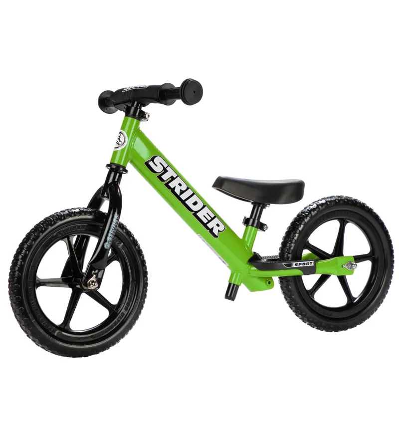 Strider 12 Sport Balance Bike: Green 12
