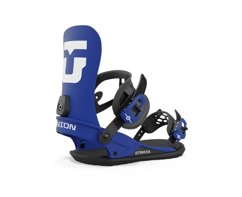 UNI Strata Snowboard Bindings in Royal Blue-2