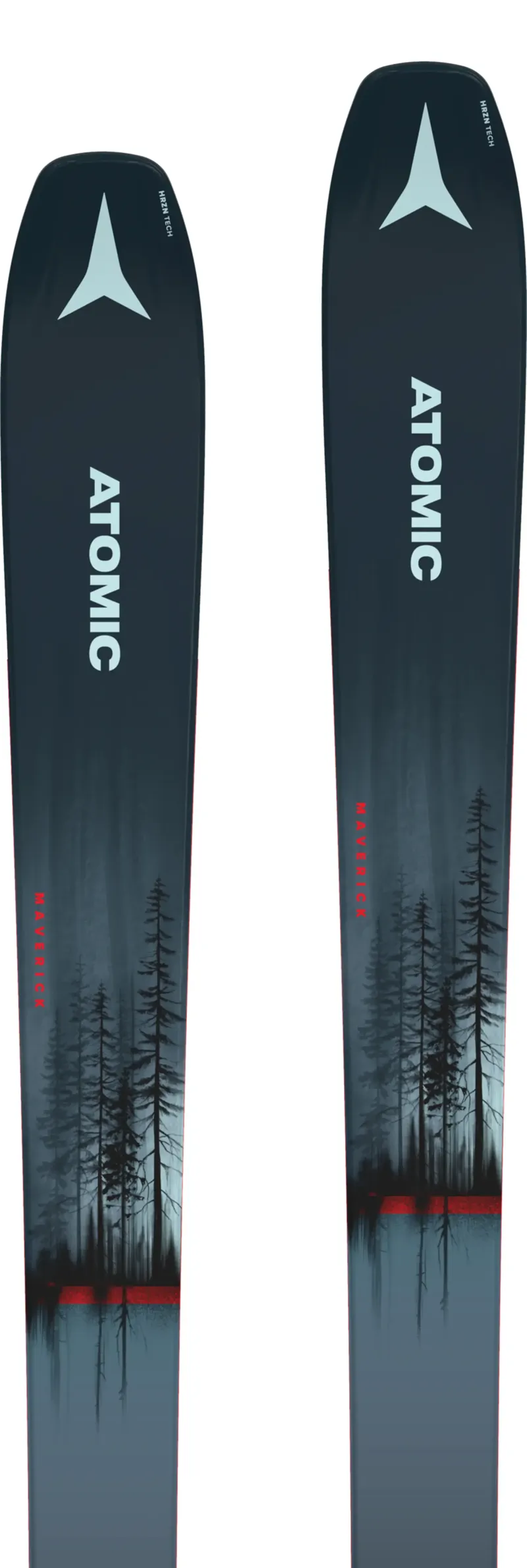 Atomic Maverick 86 C Mens Alpine Ski in Metallic Black-3