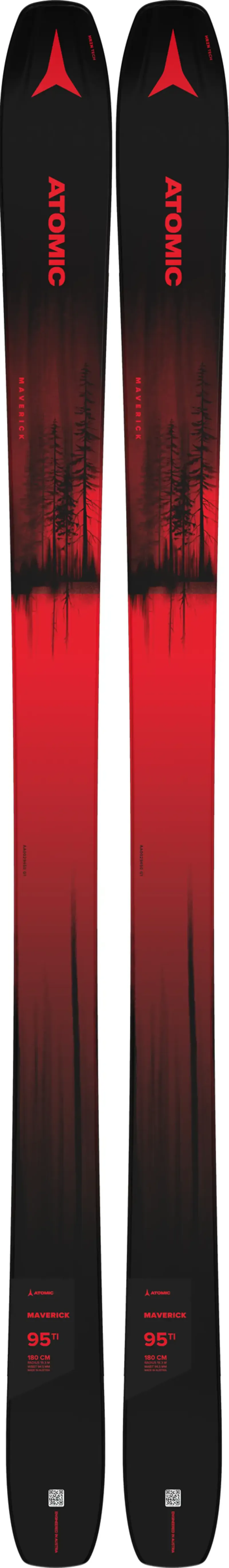ATOMIC MAVERICK 95 TI RED SKI