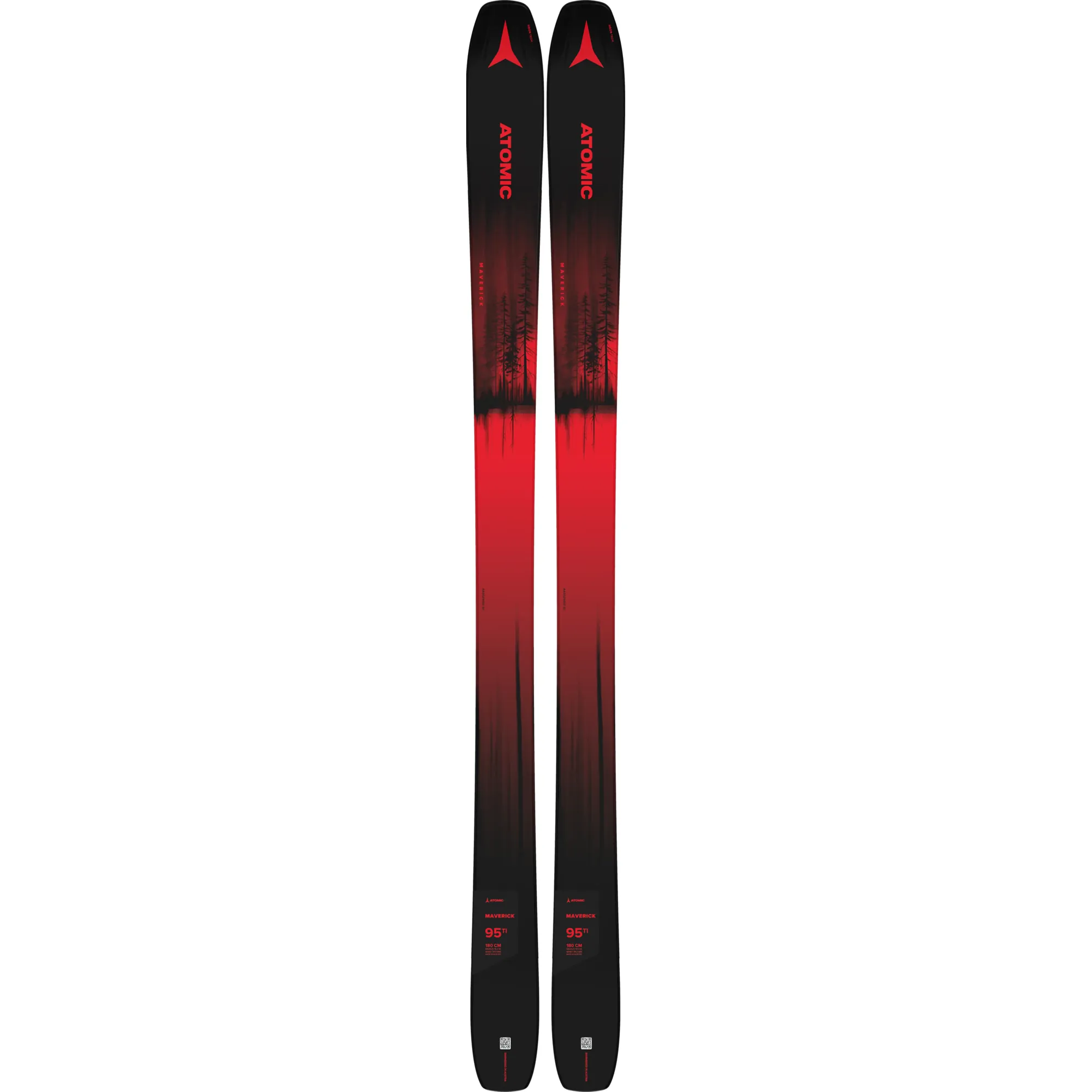 ATOMIC MAVERICK 95 TI RED SKI ATOMIC MAVERICK 95 TI RED SKI