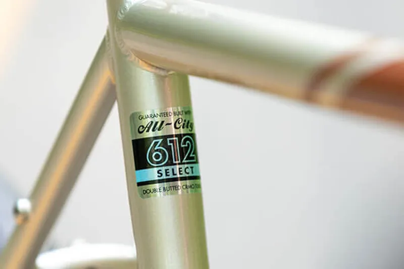 All-City Space Horse Frameset - 700c/650b in Champagne Steel-2