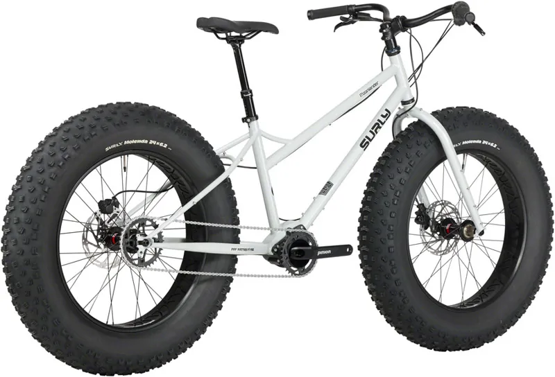 Surly Moonlander Fat Tire Bike  24 Steel Lunar Dust Gray-2