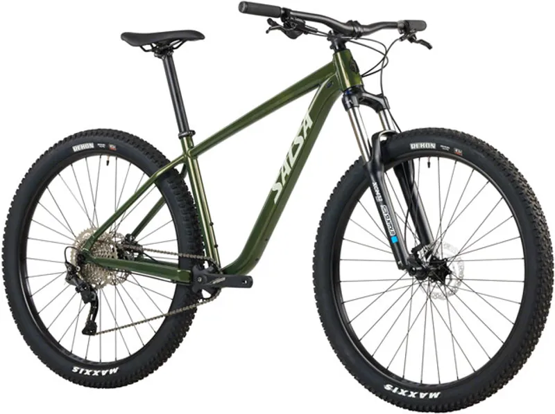 Salsa Rangefinder Deore 10 29 Bike - 29 Aluminum Dark Moss Green-1
