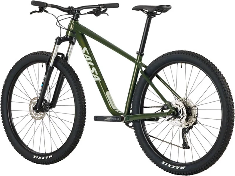 Salsa Rangefinder Deore 10 29 Bike - 29 Aluminum Dark Moss Green-2