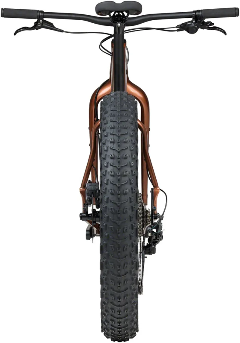 Salsa Heyday Cues Fat Tire Bike - 26 Aluminum Bronze-4