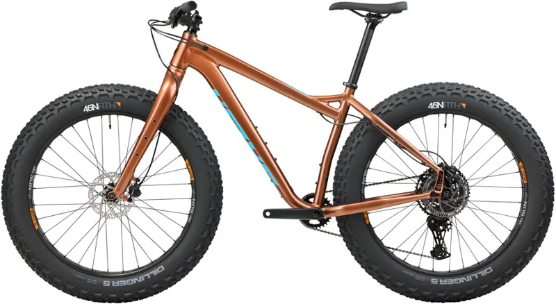 Salsa Heyday Cues Fat Tire Bike - 26 Aluminum Bronze-5