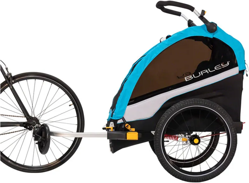 Burley D'Lite X Child Trailer  Double Aqua 20-1