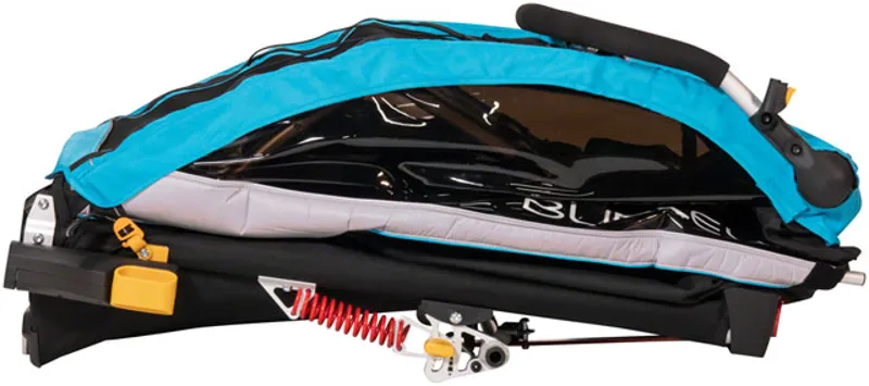 Burley D'Lite X Child Trailer  Double Aqua 20-2